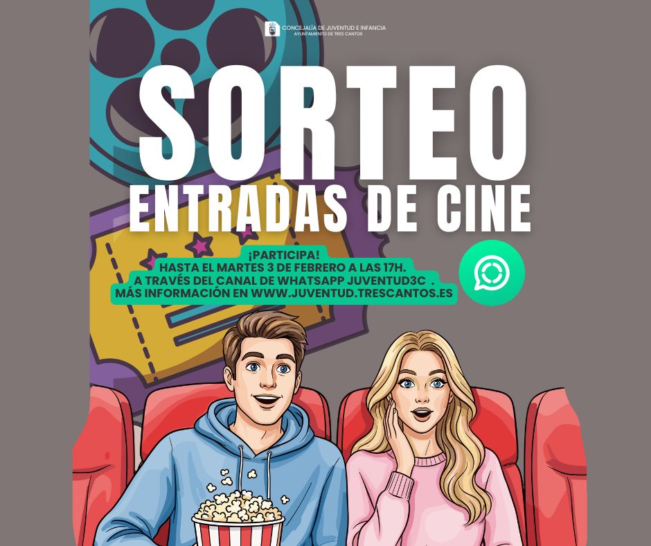Sorteo de entradas de cine nov2025 (Post de Facebook)